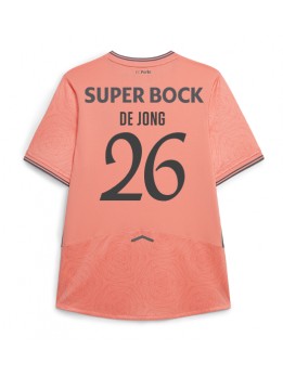 Billige Porto Luuk de Jong #26 Bortedrakt 2025-26 Kortermet